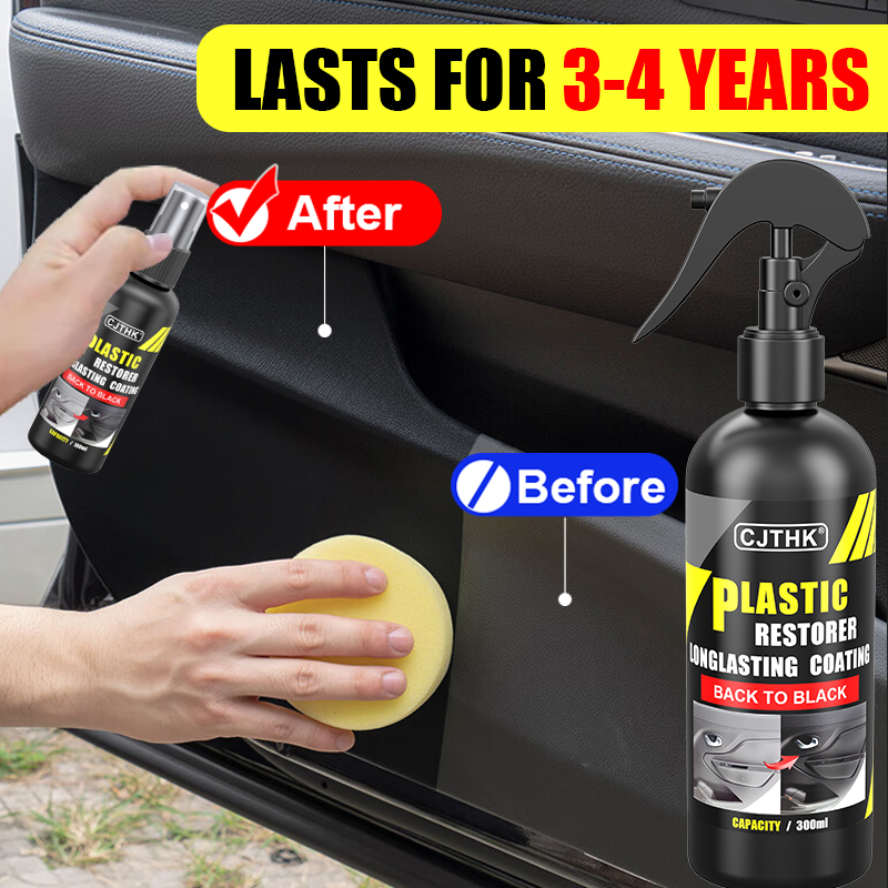 Trim Restorer Plastic - Car Plastic Restorer Back To Black