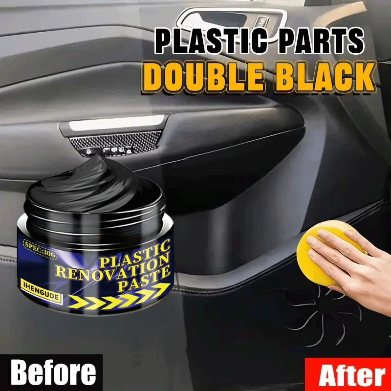 Trim Restorer Plastic - Car Plastic Restorer Back to Black