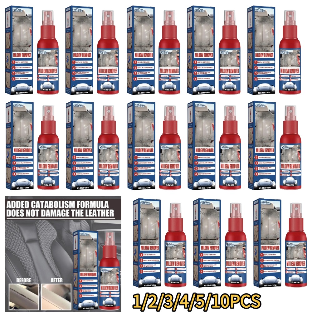 Seat Cleaner Fabric - 30ml Car Mildew Remover Multi-Functional Car