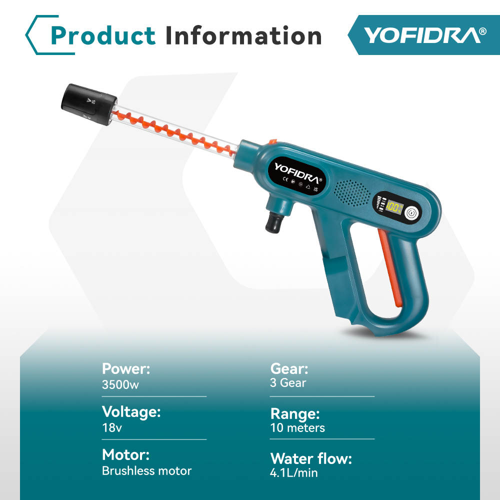 YOFIDRA 3500W Brushless High P - Car Shampoo Ph review and price