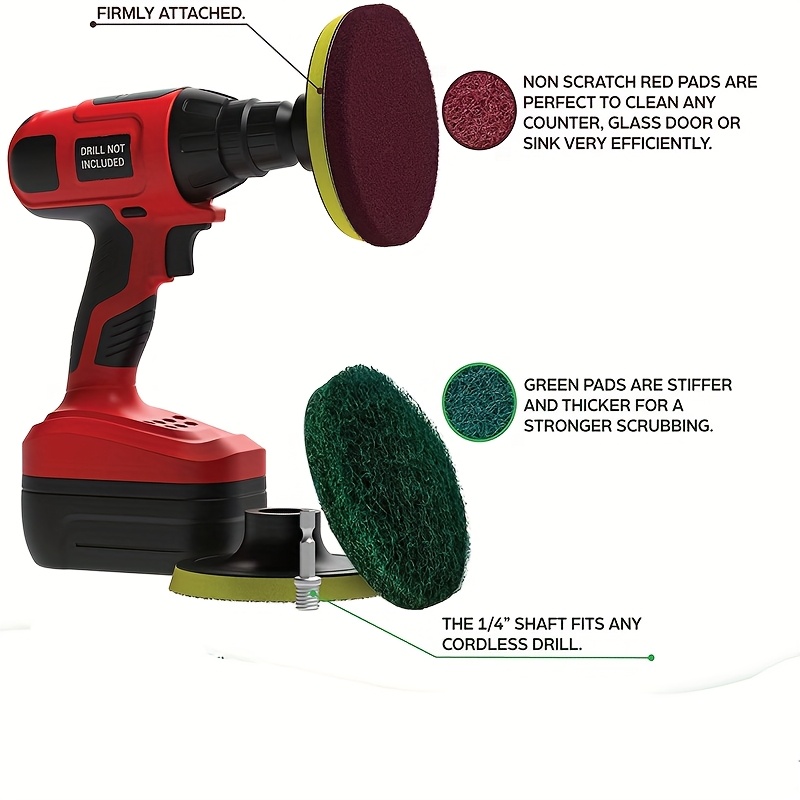 Car Electric Drill Brush Kit E - Car Cleaning Brush review and price