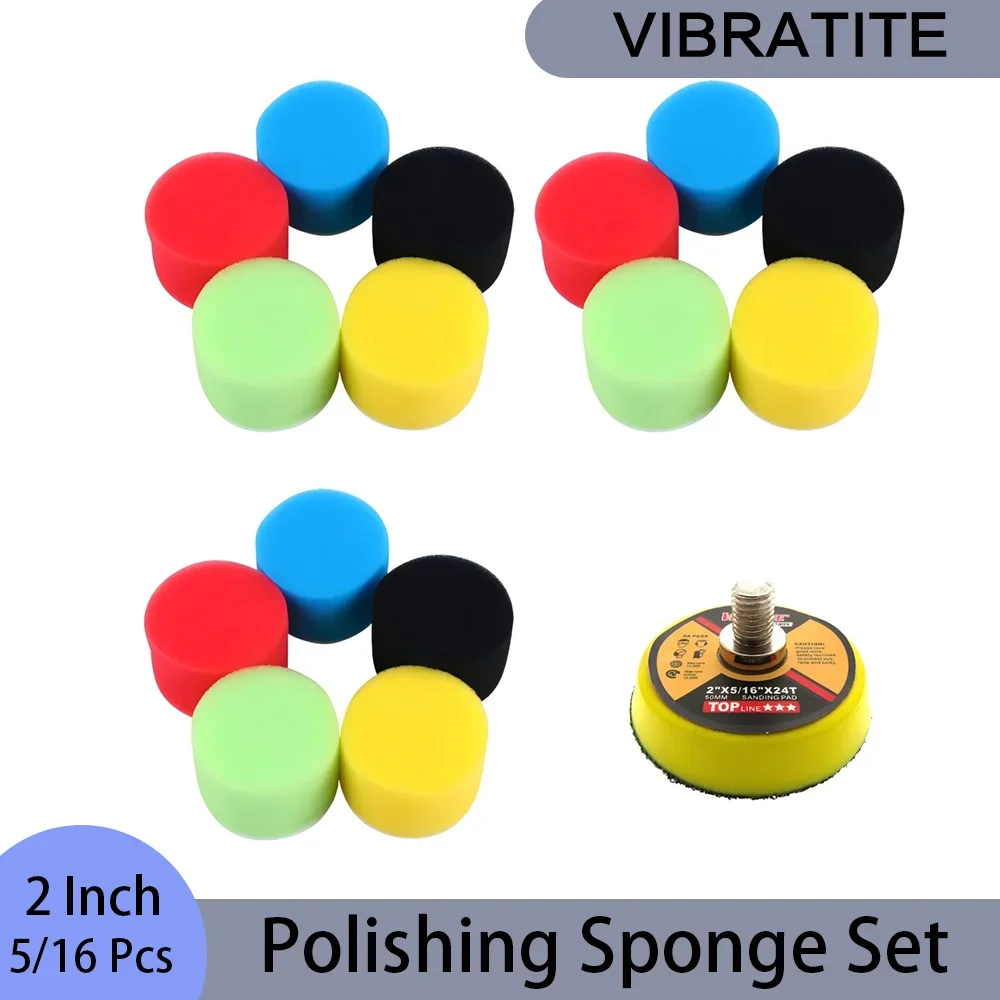 5/16 Pcs 2 Inch Polishing Spon - Polish Pad Set Buffer review and price