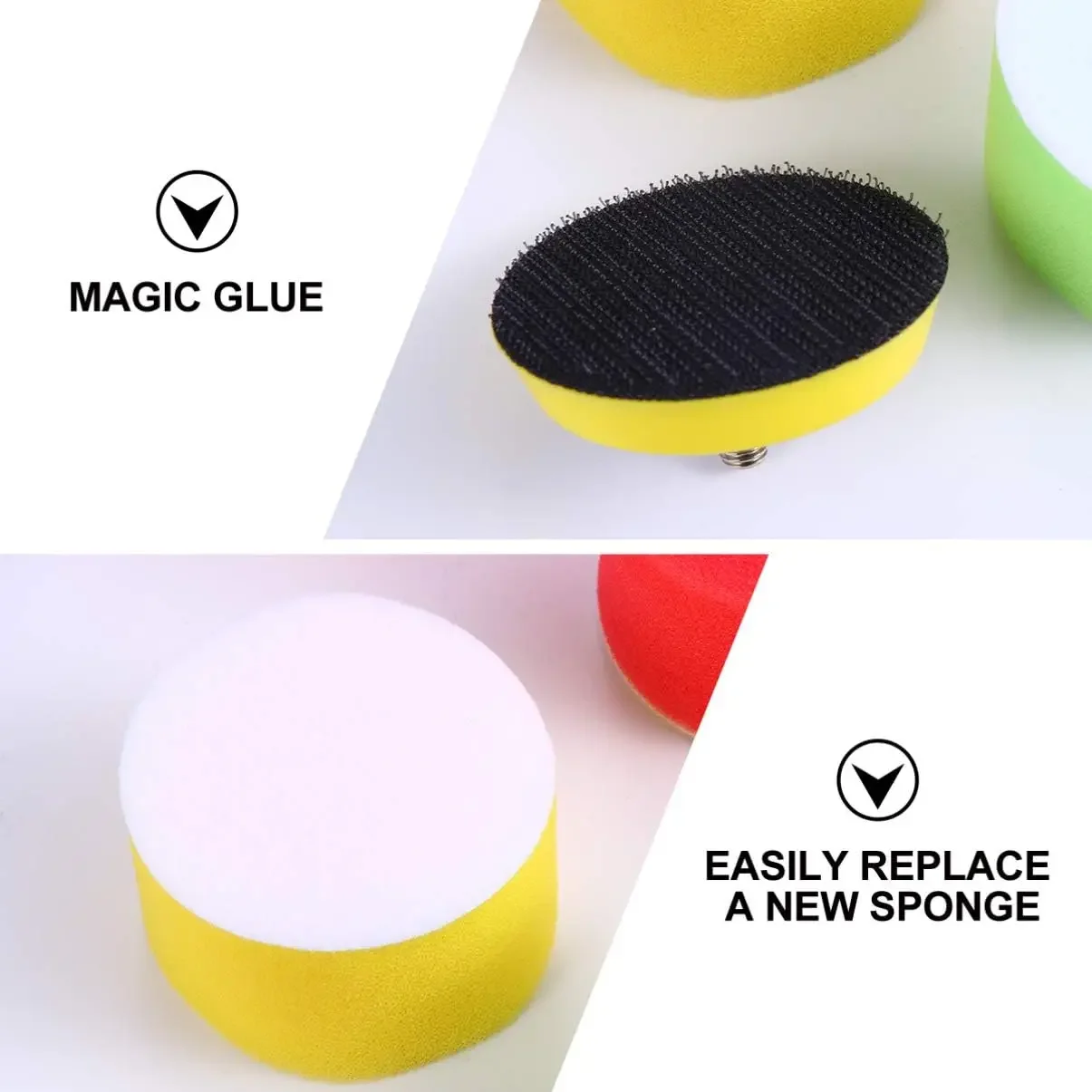 5/16 Pcs 2 Inch Polishing Spon - Polish Pad Set Buffer review and price
