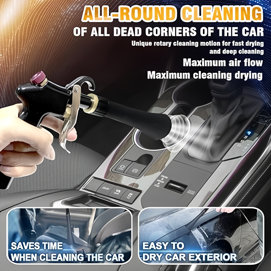Air Blow Gun Car Interior Clea - Dirt Brush Interior review and price