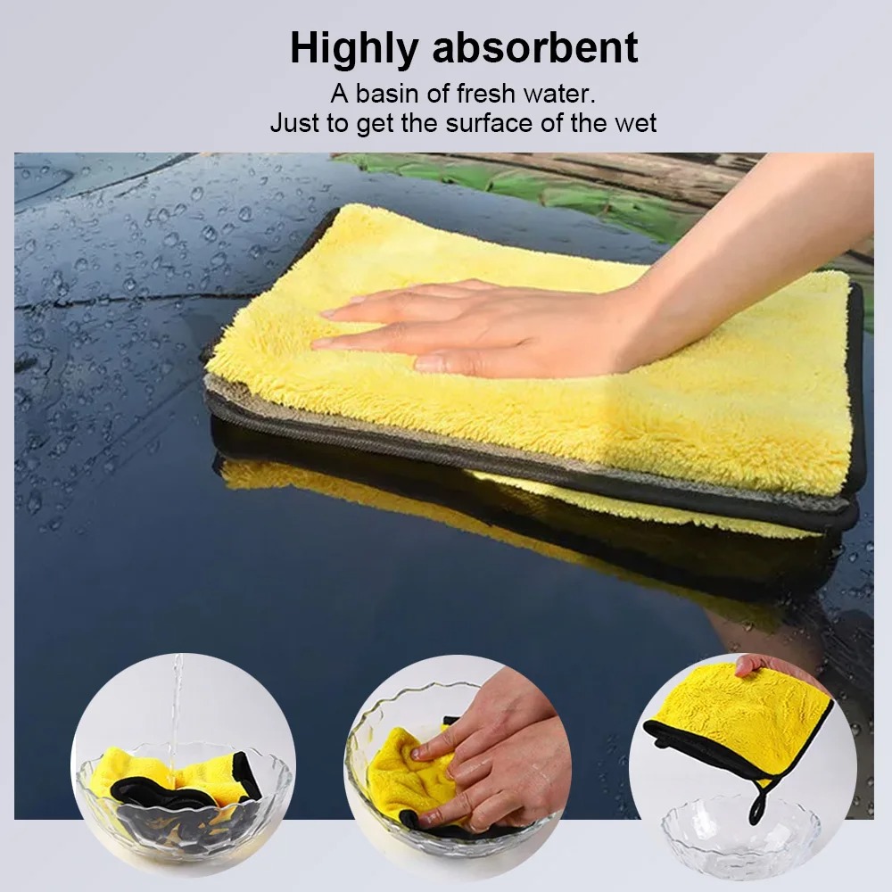 3/5/10Pcs Car Wash Microfiber  - Microfiber Towel Detailing review and price