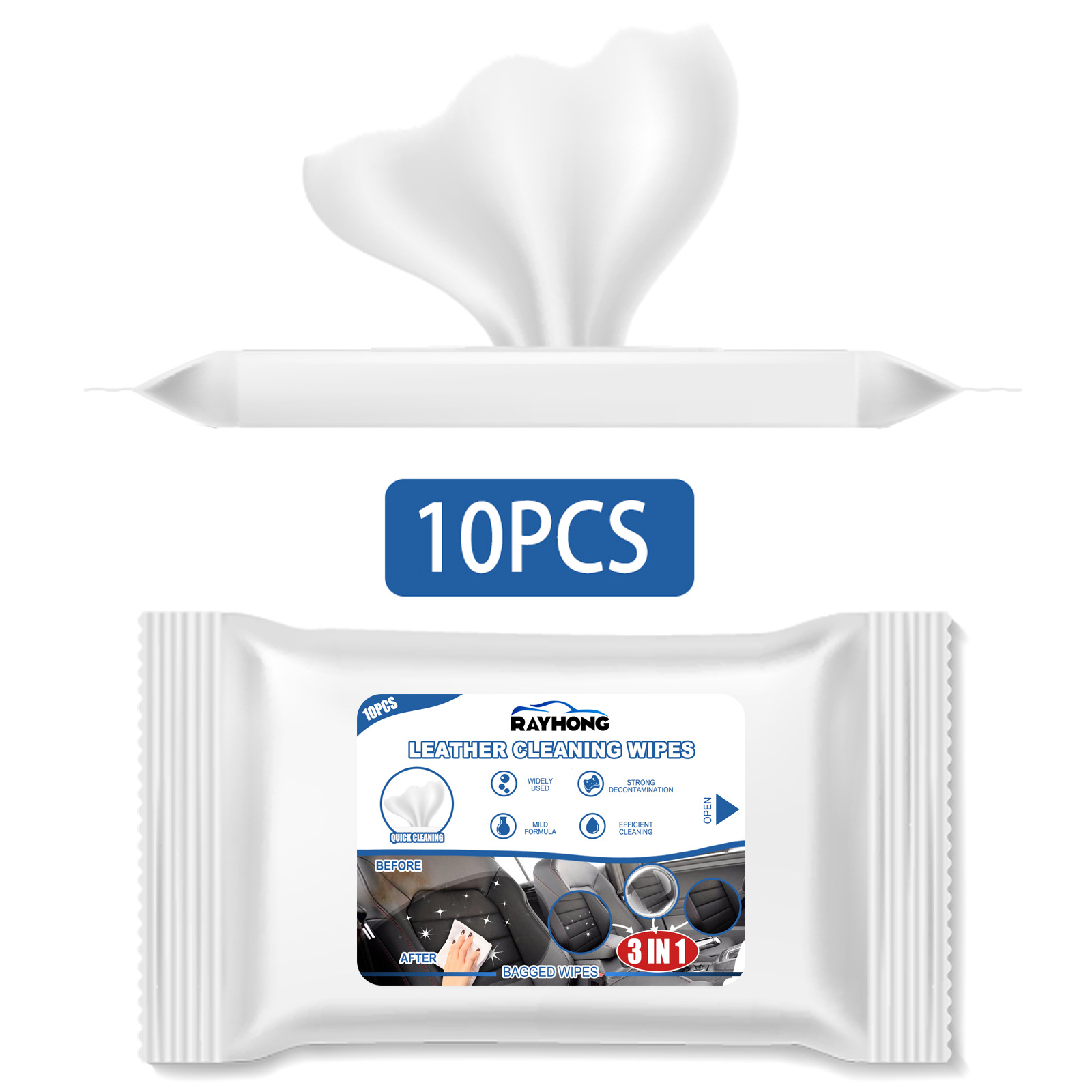 Car Leather Cleaning Wipes, Se - Dirt Brush Interior review and price