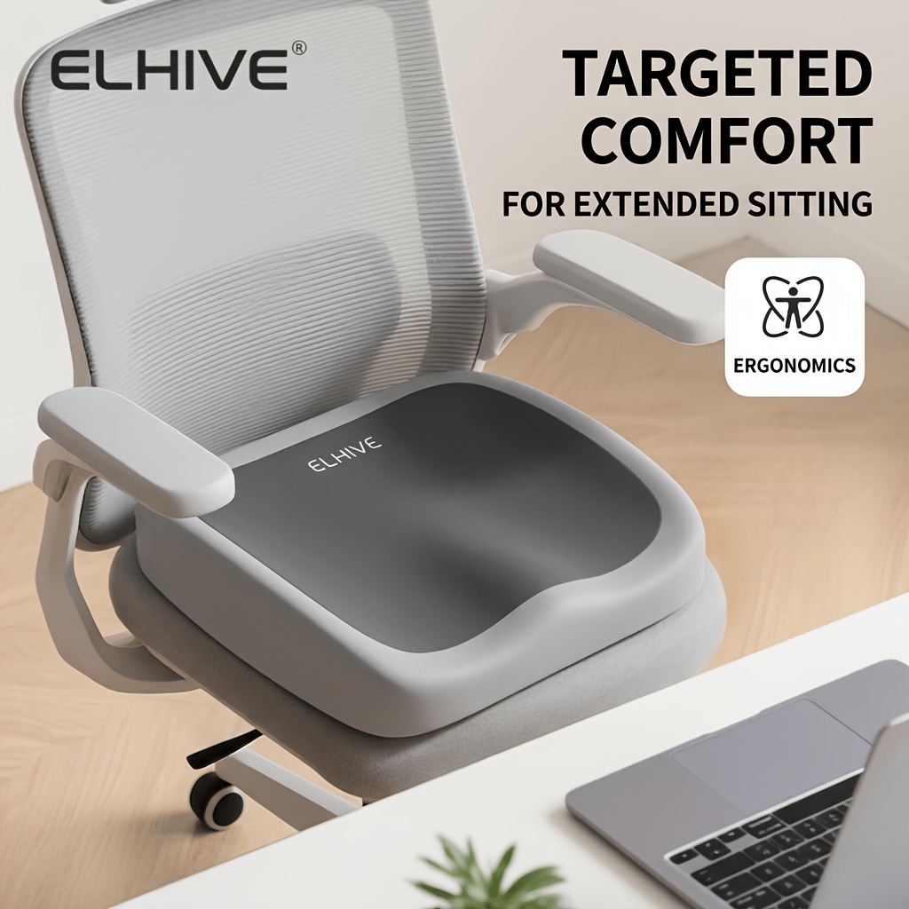 1Pc Ergonomic Memory Foam Seat - Seat Cleaner Fabric review and price