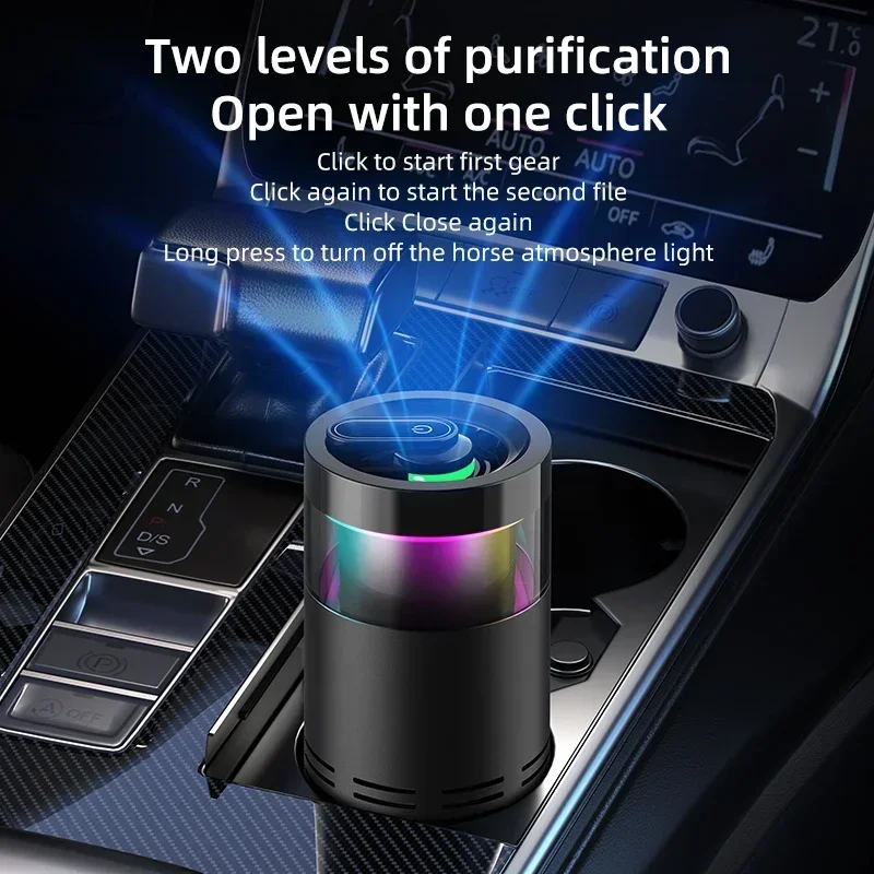 Mini Air Purifier with Aromath - Odor Eliminator Car review and price