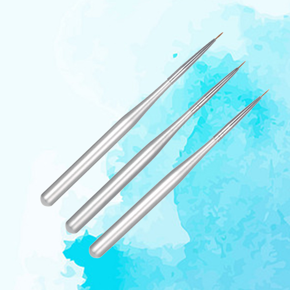 3Pcs Nail Art Liner Pen Set Di - Detailing Brush Set review and price