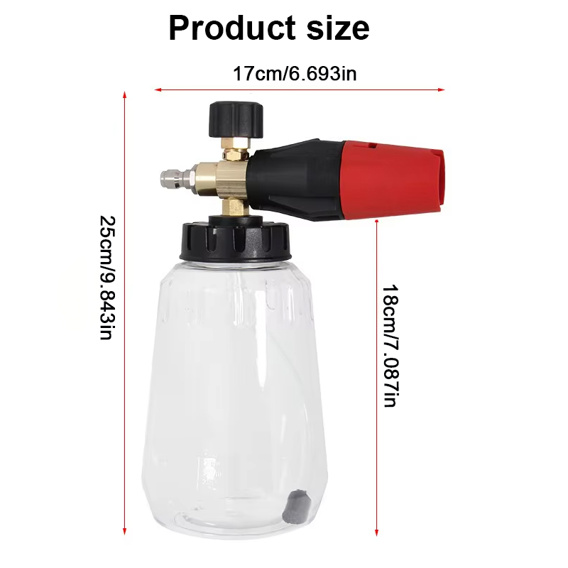 High Pressure PA Foam Cannon A - Pressure Washer Foam Gun review and price