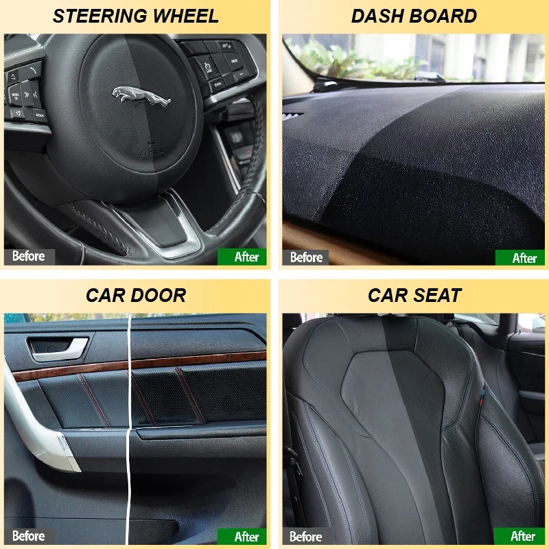 Car Plastic Restorer & Leather - Leather Cleaner Interior review and price
