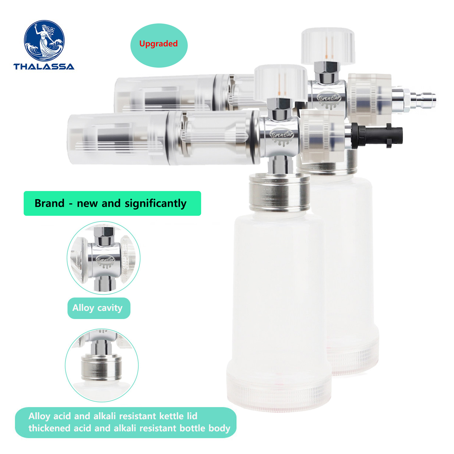 Foam Spray Gun Adjustable 100m - Pressure Washer Foam Gun review and price