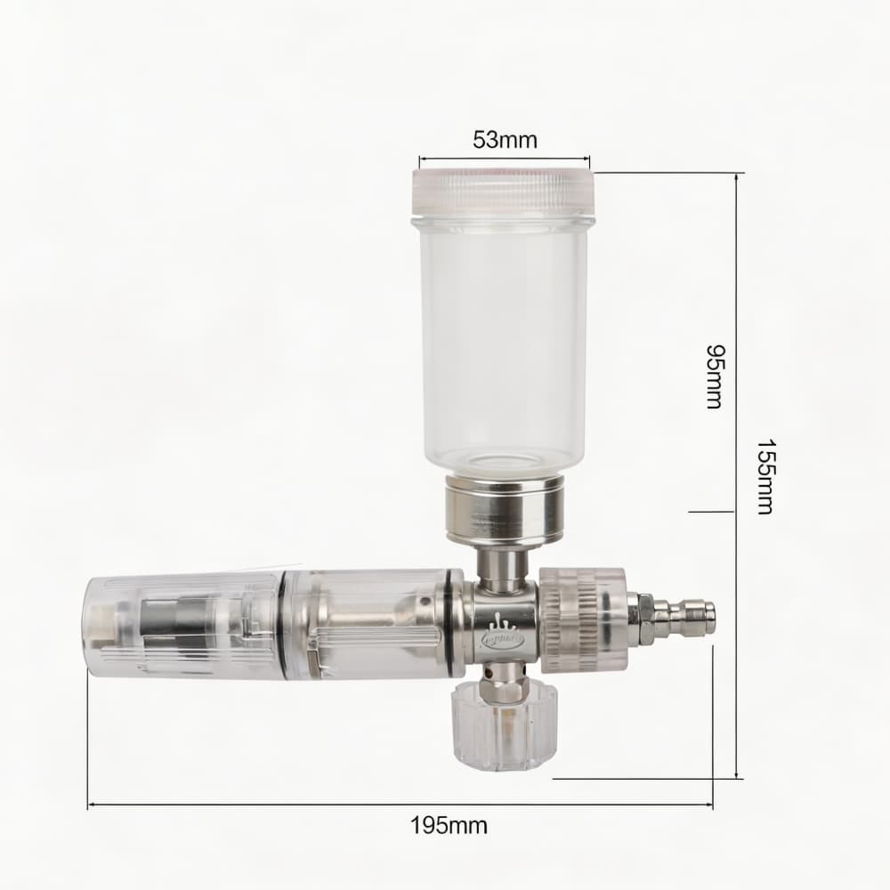 Foam Spray Gun Adjustable 100m - Pressure Washer Foam Gun review and price