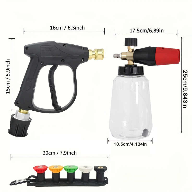 Karcher Compatible Snow Foam L - Pressure Washer Foam Gun review and price