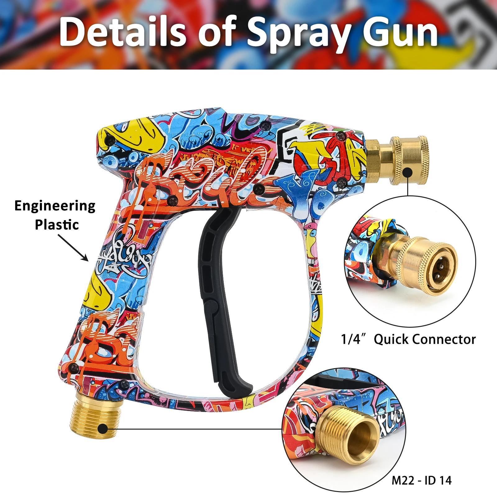 4350PSI High Pressure Water Gu - Pressure Washer Foam Gun review and price