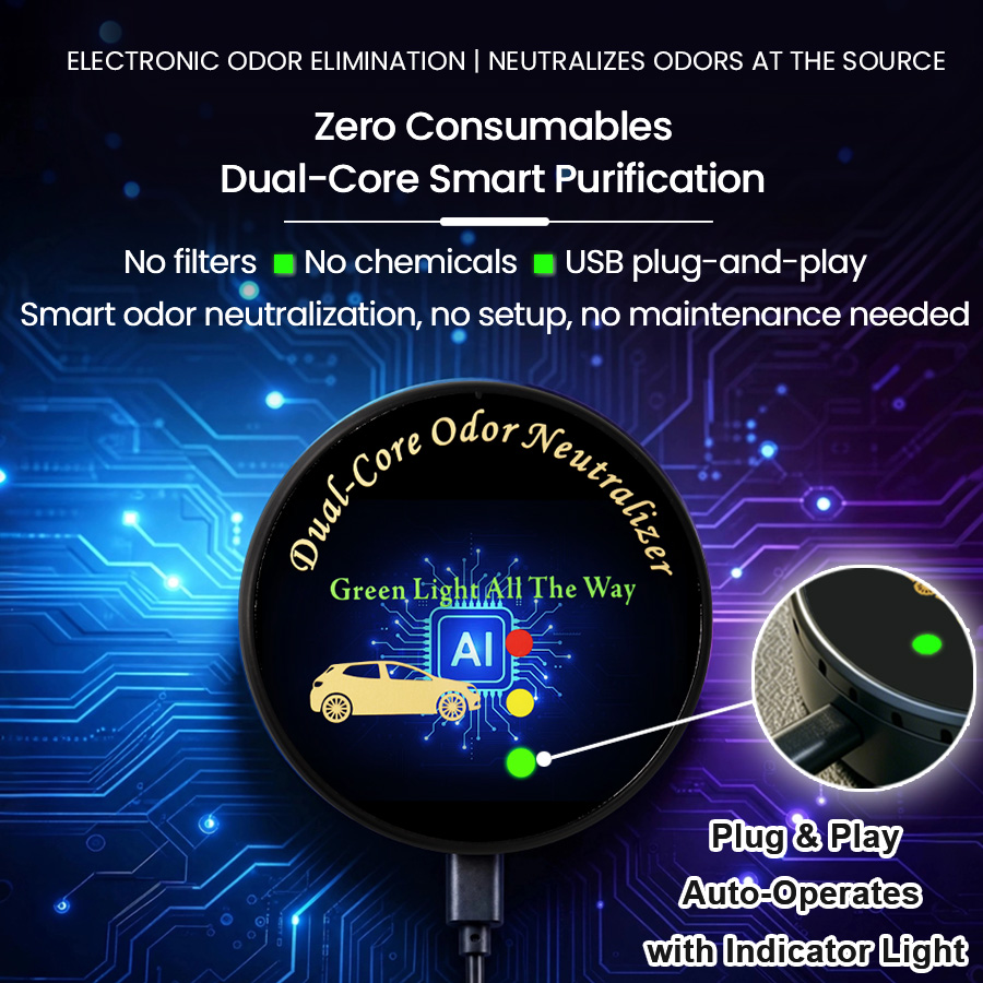 Car Air Purifier, Filter-Free  - Odor Eliminator Car review and price