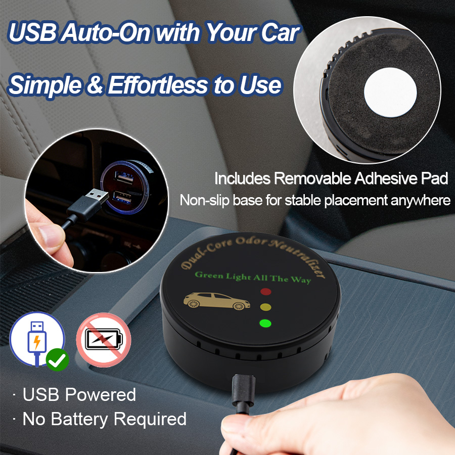 Car Air Purifier, Filter-Free  - Odor Eliminator Car review and price