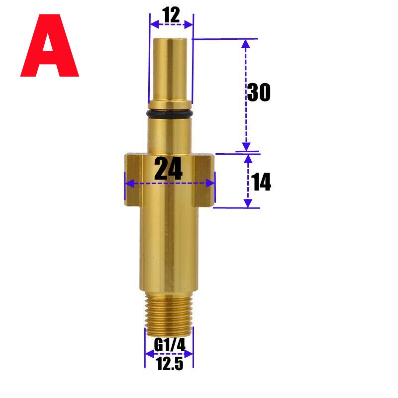 Nozzle Adaptor With G1/4 Male  - Foam Cannon Car Wash review and price