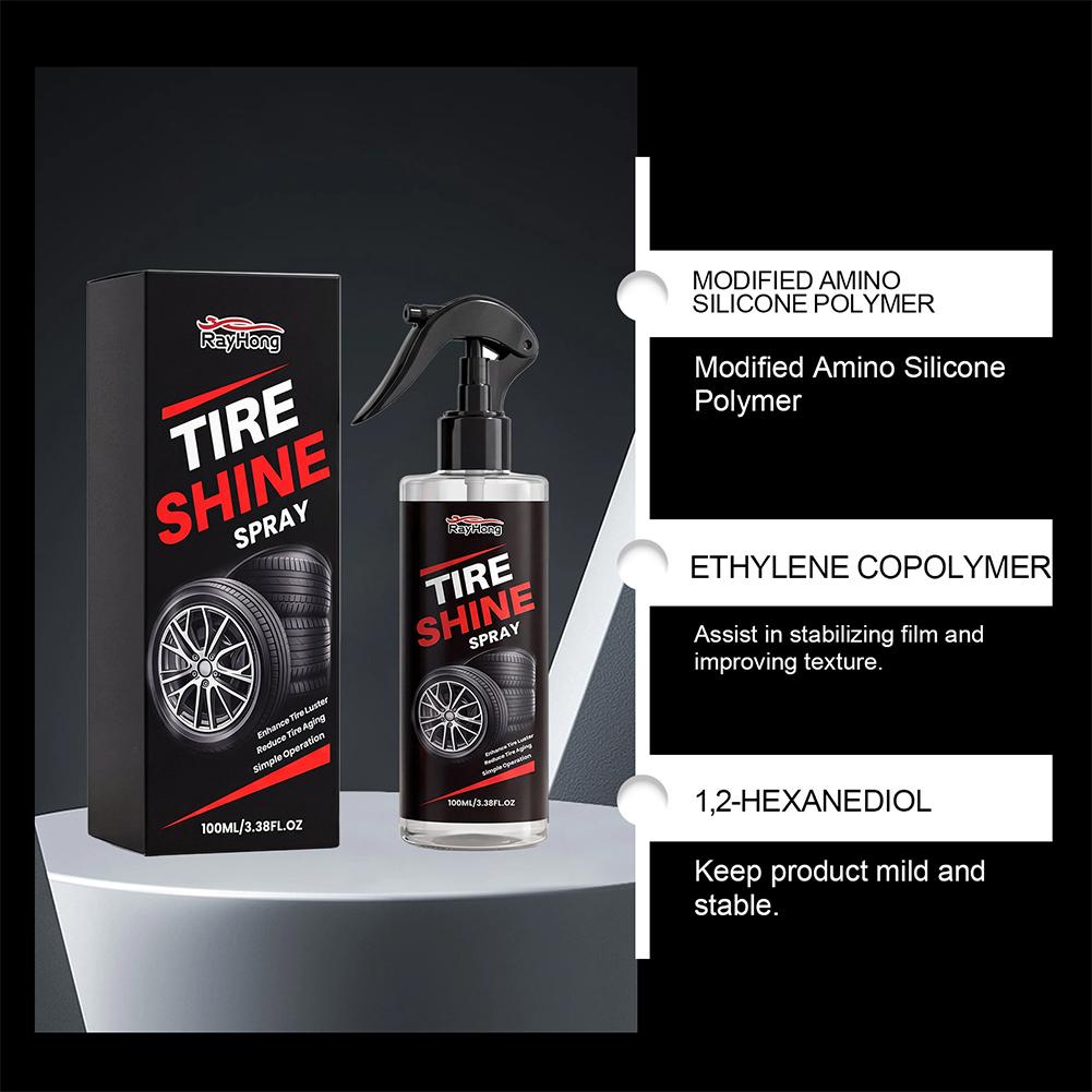 Tyre Gloss Tire Coating Spray  - Tire Shine Spray Sealant review and price