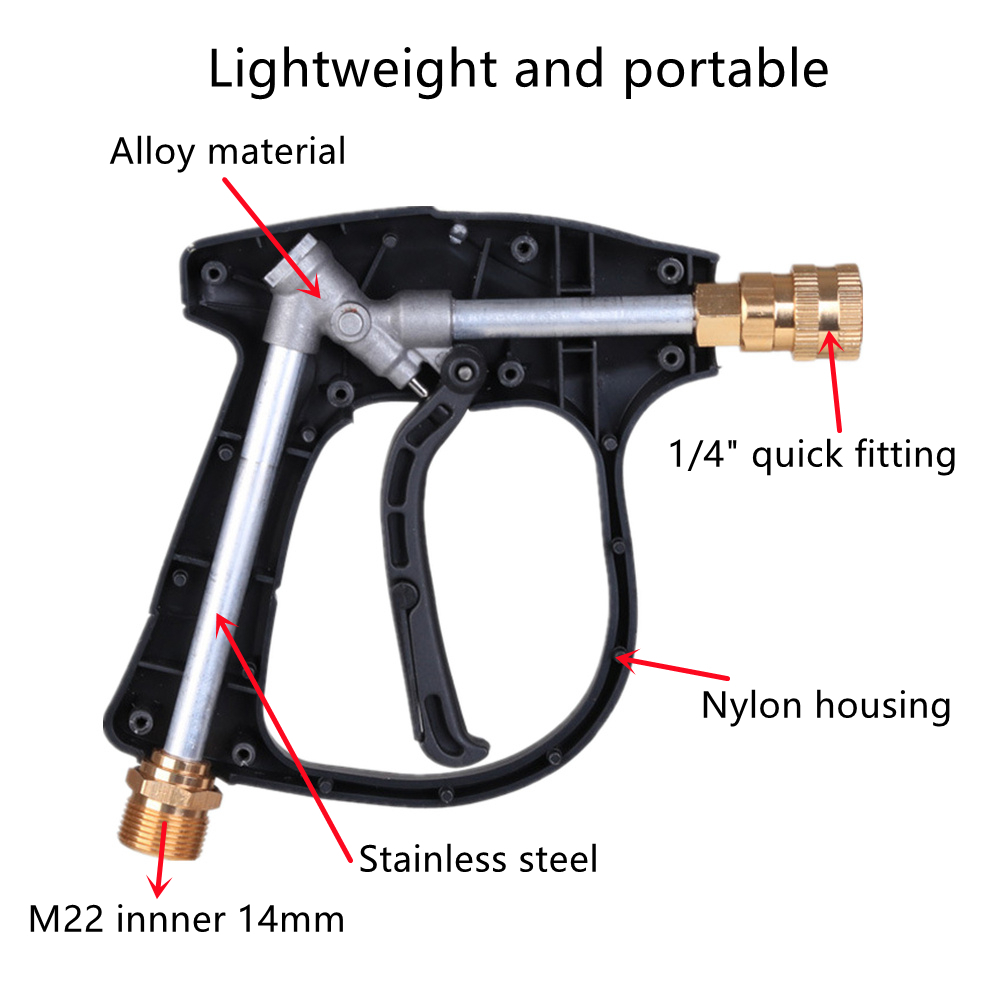 High Pressure Washer Gun+Snow  - Foam Cannon Car Wash review and price