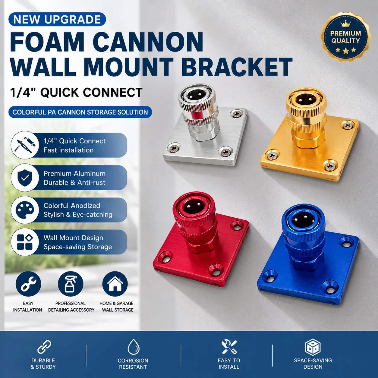 1/4 Quick Connect Foam Cannon  - Foam Cannon Car Wash review and price
