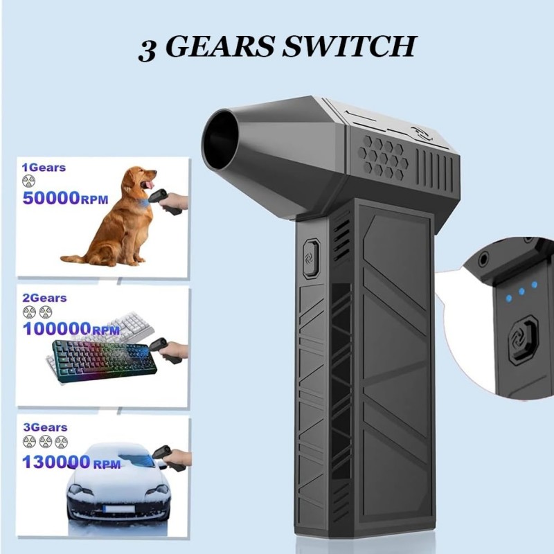Turbo Jet Blower 130000RPM Pow - Dryer Car Blower review and price