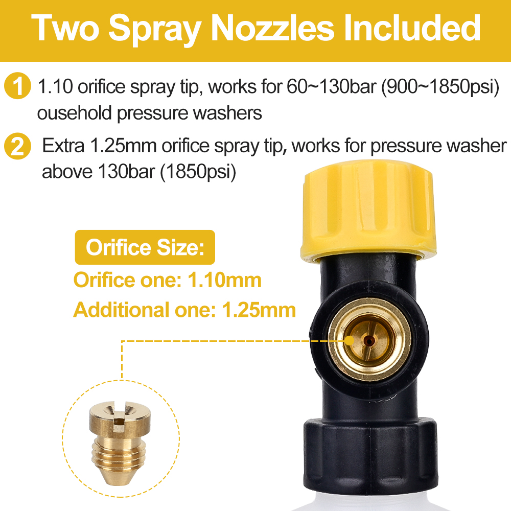 Pressure Washer Snow Foam Lanc - Pressure Washer Foam Gun review and price