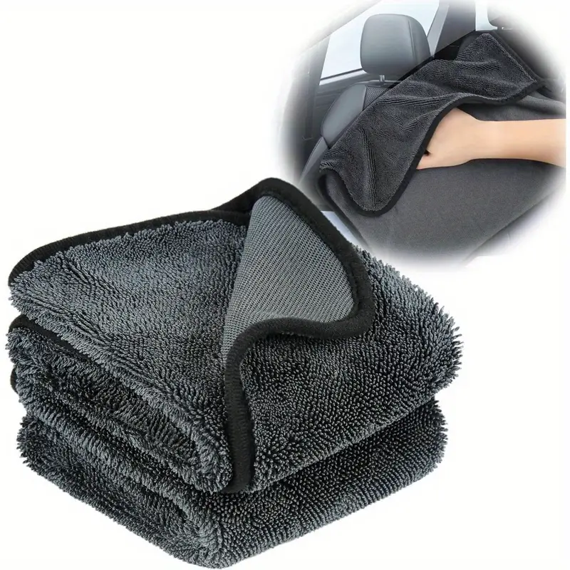 1/5pcs Heavy-Duty Car Towel 12 - Microfiber Towel Detailing review and price