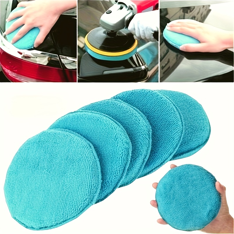 5pcs Ultra-Soft Microfiber Wax - Wax Applicator Pad review and price