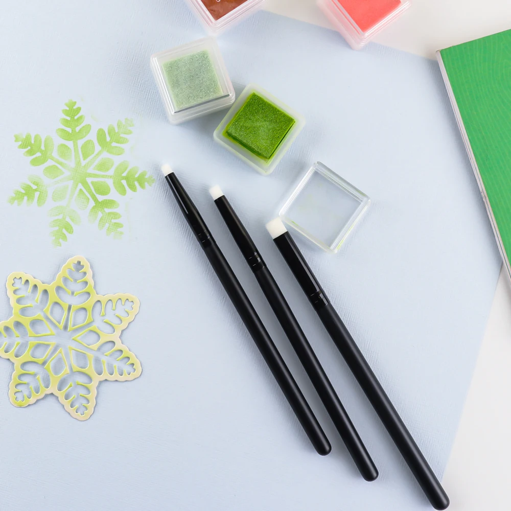 3Pcs/set Flat /angled Detailed - Detailing Brush Set review and price