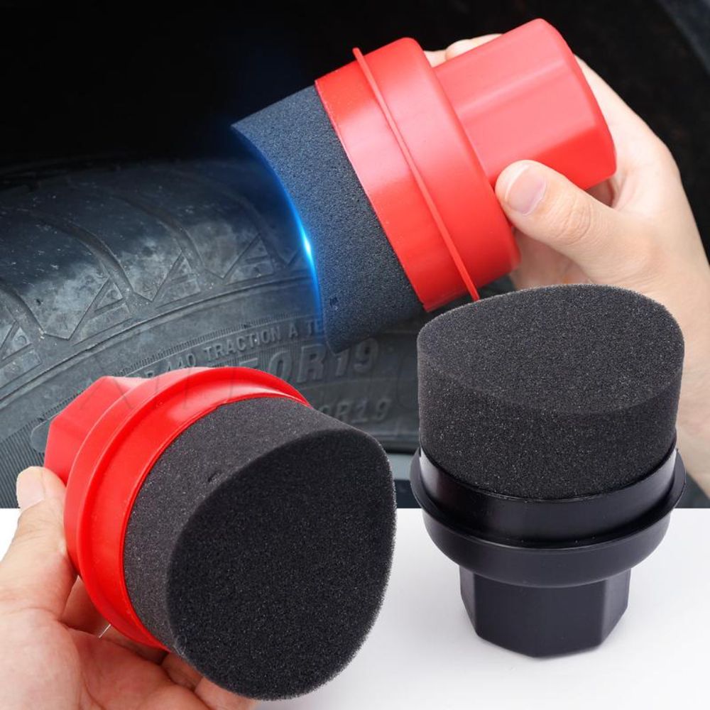 Curved Tire Polishing Sponge w - Wax Applicator Pad review and price