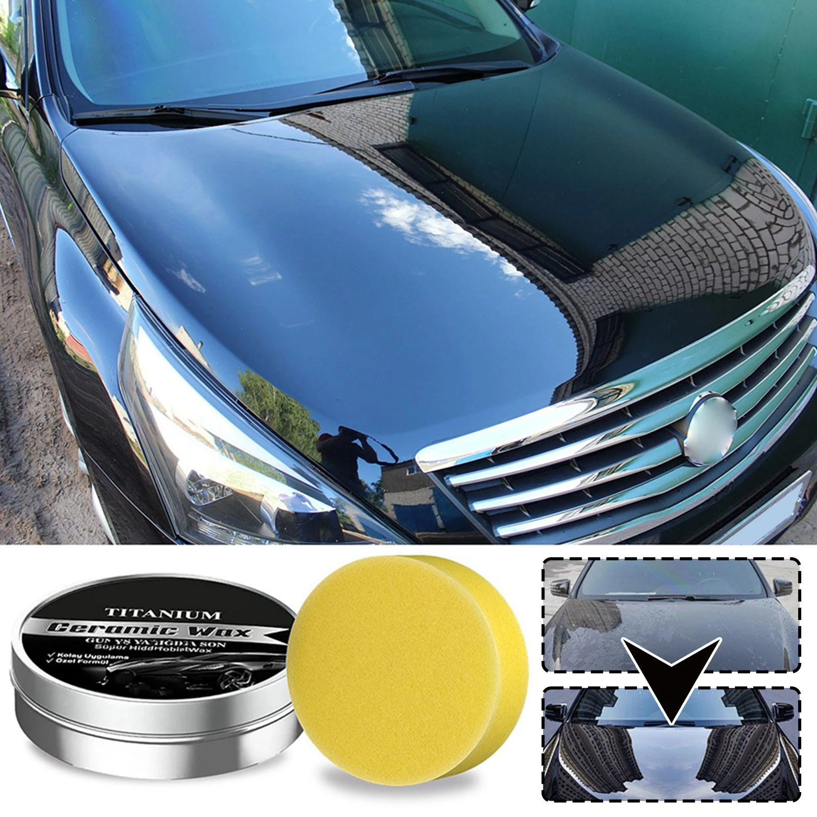 Car Coating Polishing Wax Auto - Car Wax Ceramic Coating review and price