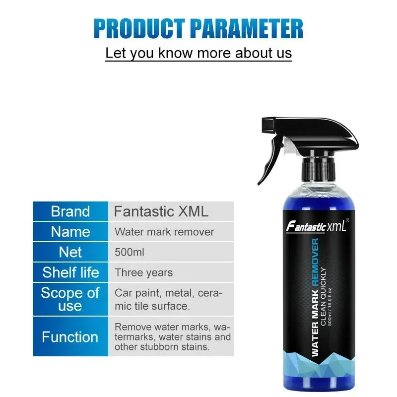 Muli-function 500ML Water Mark - Car Shampoo Ph review and price