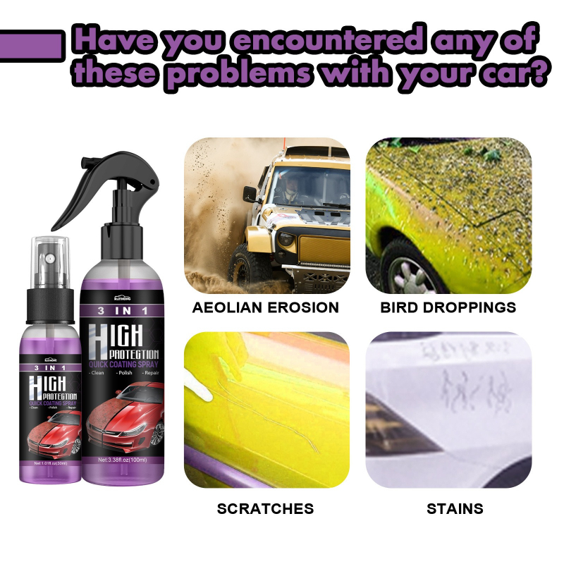 3 IN 1 Car Ceramic Coating Spr - Car Wax Ceramic Coating review and price
