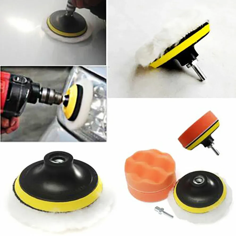 6Pcs Foam Pad Buffer Kit Polis - Polish Pad Set Buffer review and price
