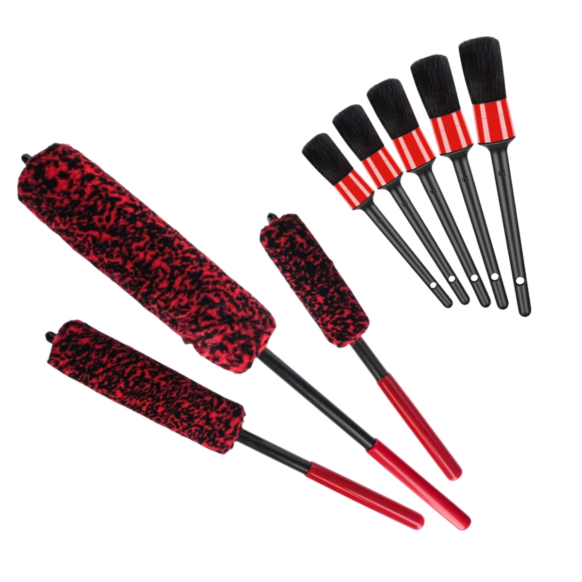 Auto Tire Wheel Detailing Brus - Interior Detailing Kit review and price