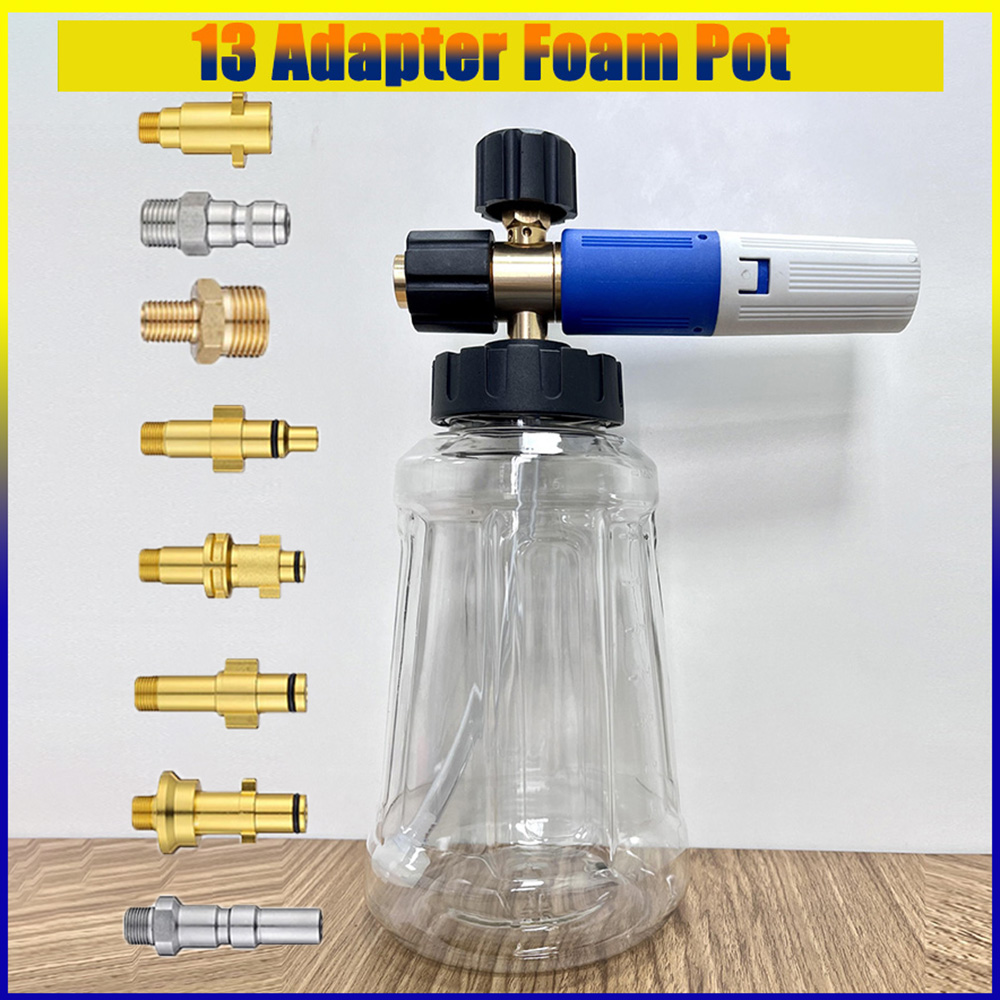 Varies Adapters Transparent Fo - Pressure Washer Foam Gun review and price