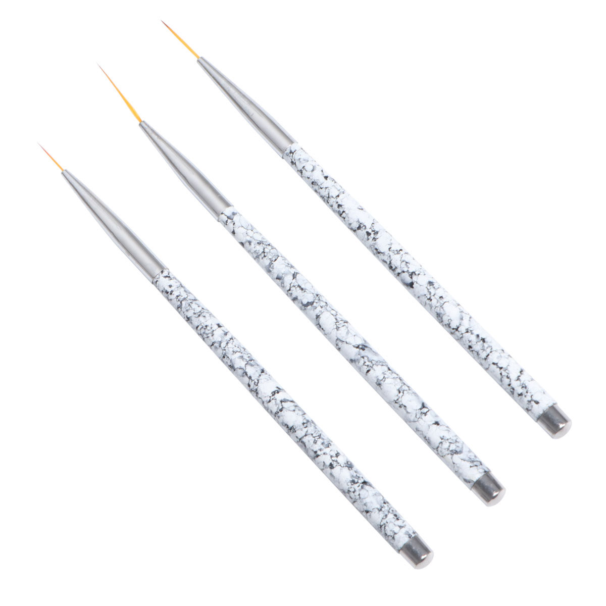3Pcs Nail Art Liner Brush Set  - Detailing Brush Set review and price