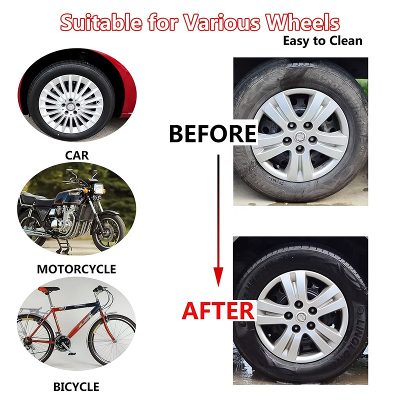 Car Wheel Brush Soft Bristle T - Wheel Cleaner Alloy review and price